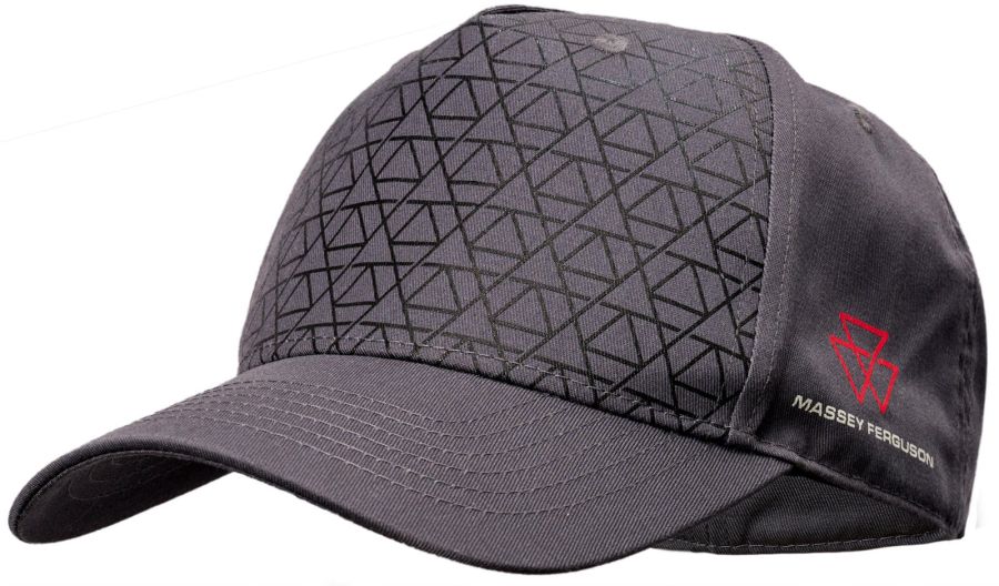 Massey Ferguson Grey Triple Triangles Cap