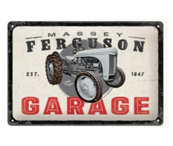 Massey Ferguson TEA 20 – Vintage Garage Metal Plate