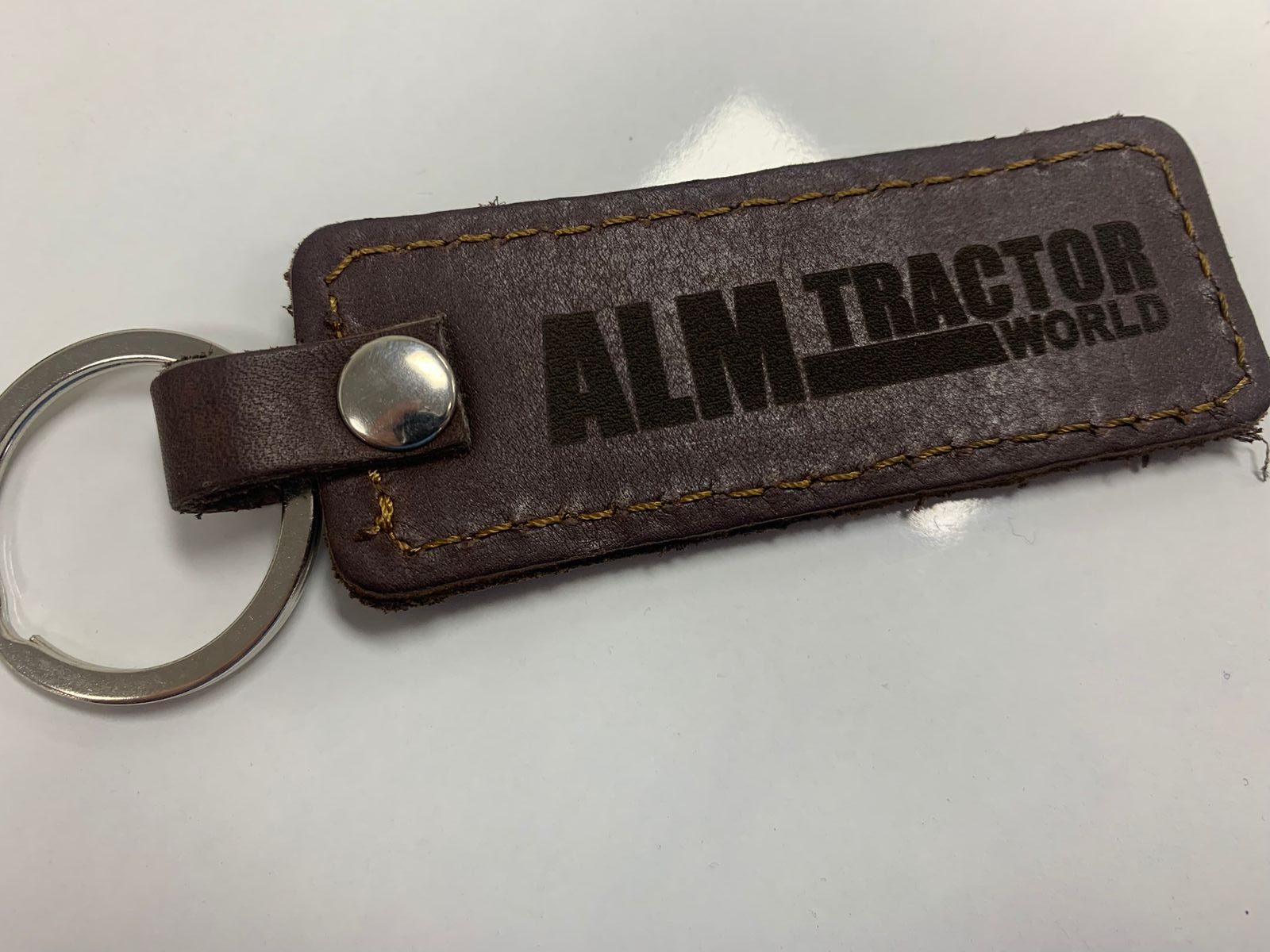 Leather Key Ring - ALM Tractor World