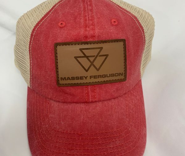 Massey Ferguson Trucker cap - Red Vintage faded look